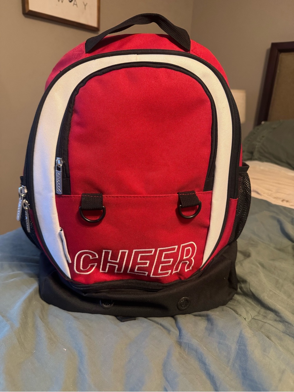 Cheer Red & Black Backpack - Unbranded